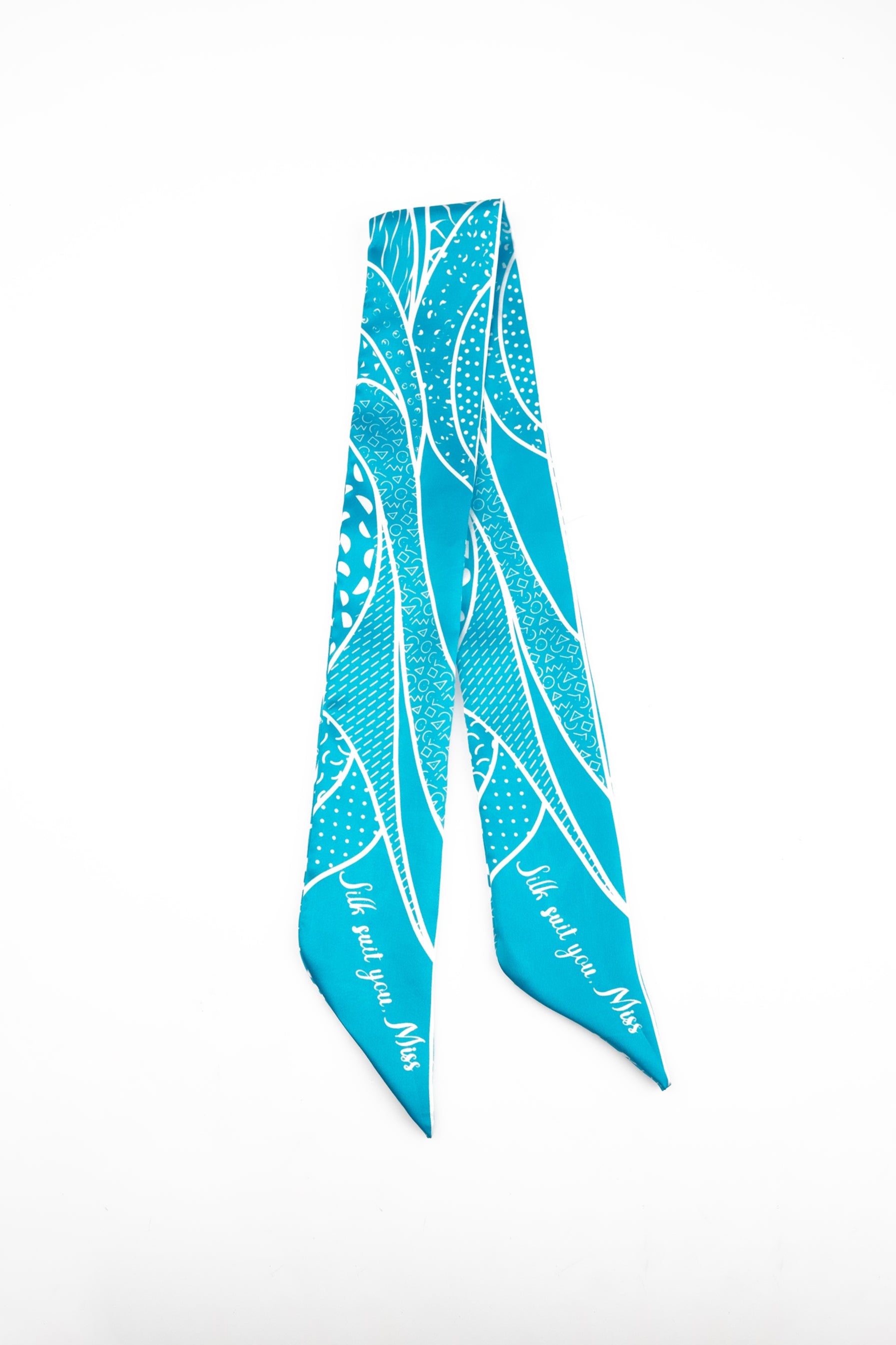 Signature Ribbon Scarf - Silk Suits You, Miss
