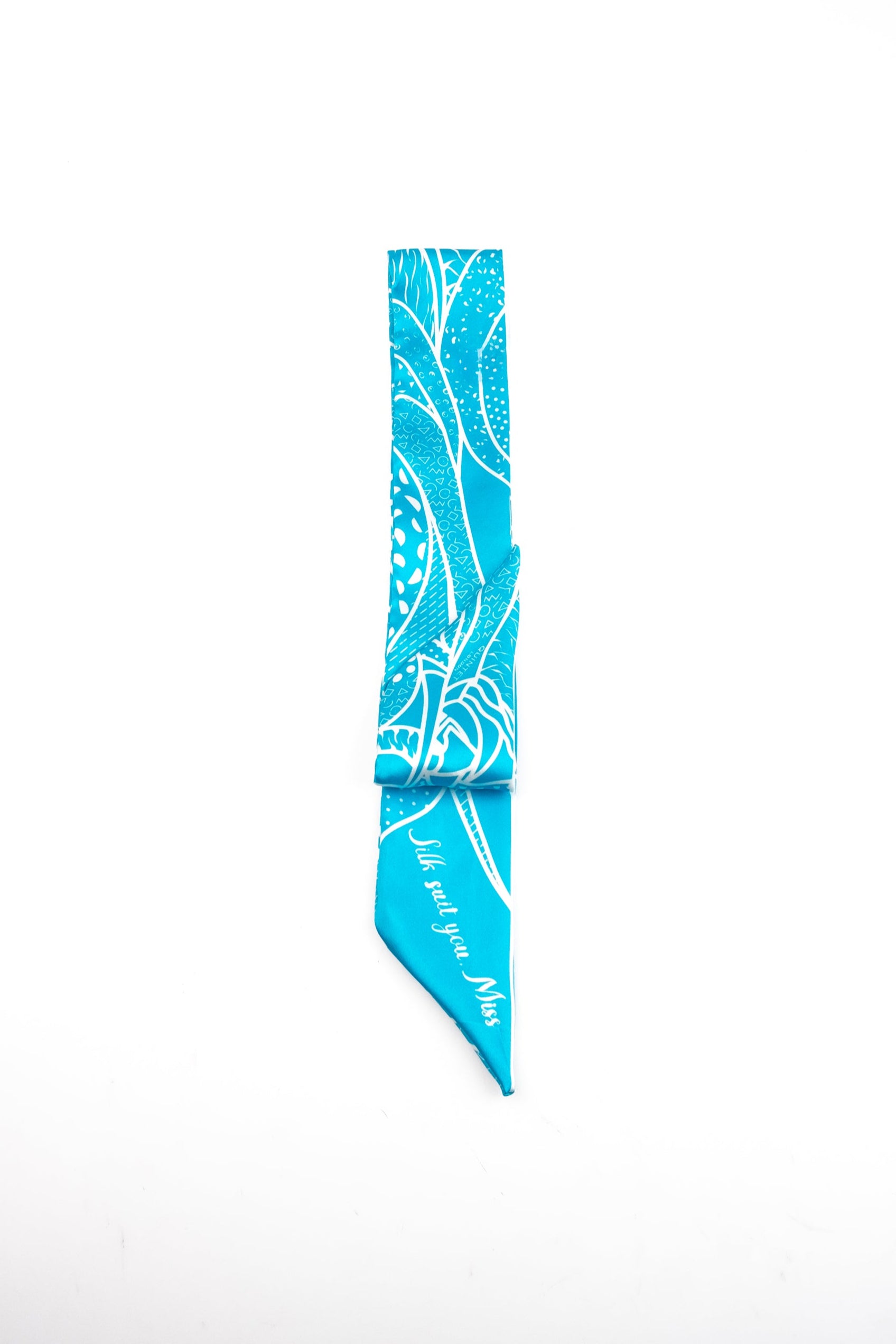 Signature Ribbon Scarf - Silk Suits You, Miss
