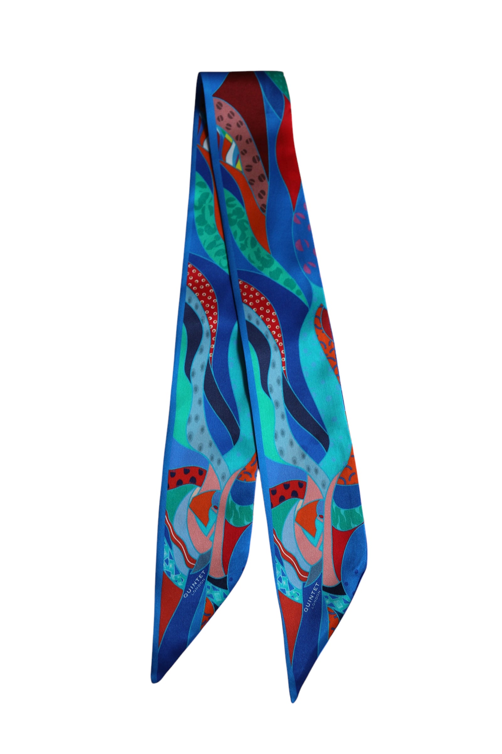 Signature Ribbon Scarf - Royal Blue & more